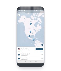 Nord VPN Android VPN aplikácia