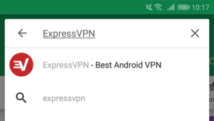 aplikácia Express VPN na Google Play